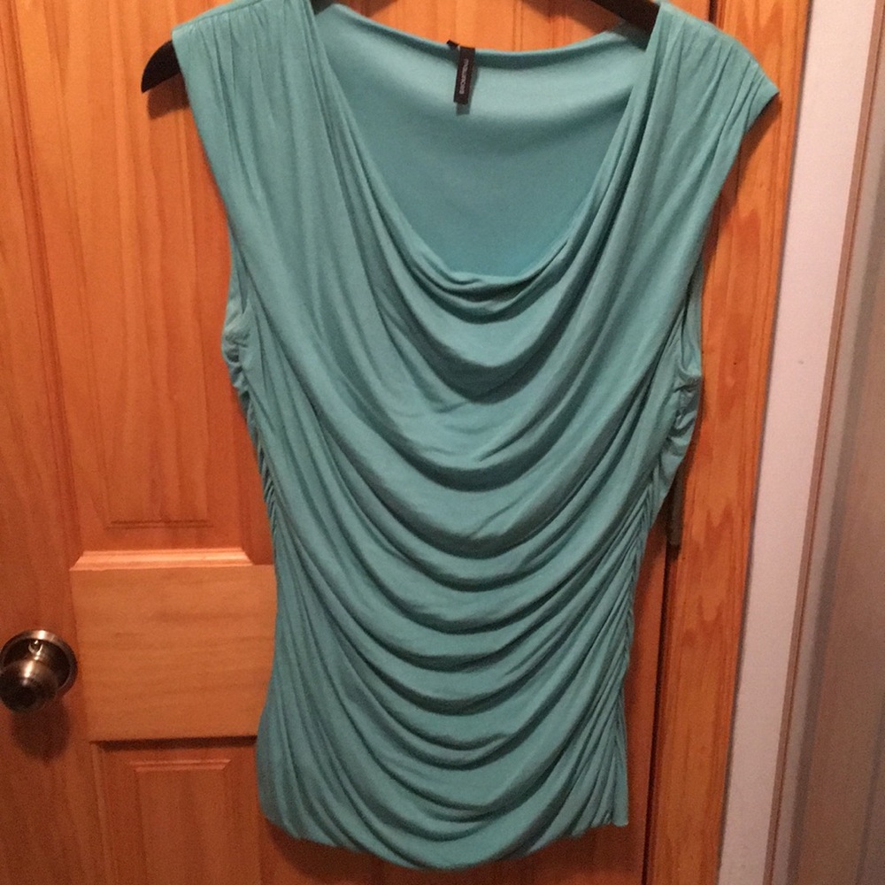 Turquoise colored shirt